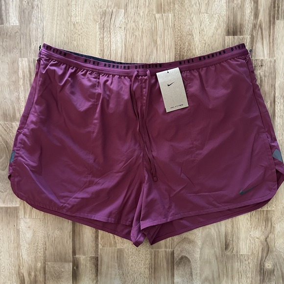 Nike Dri Fit ADV Run Division 4" Running Shorts Lined Size XXL DV9291-653 - Picture 2 of 5